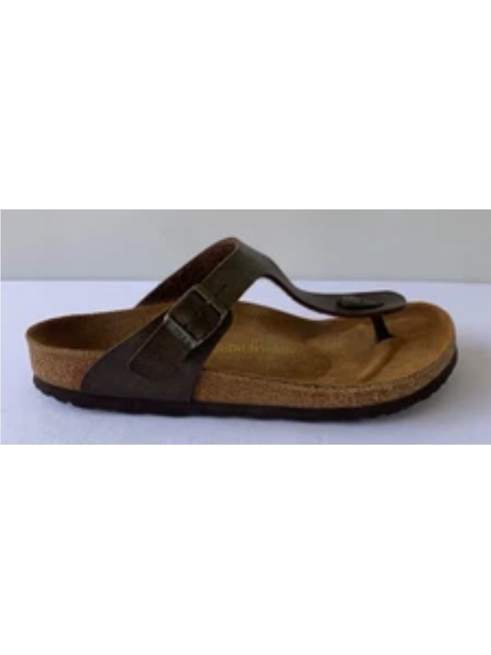 Birkenstock Gizeh Birko-Flor Women's Size 9 Casual Leather Sandals - Picture 9 of 13